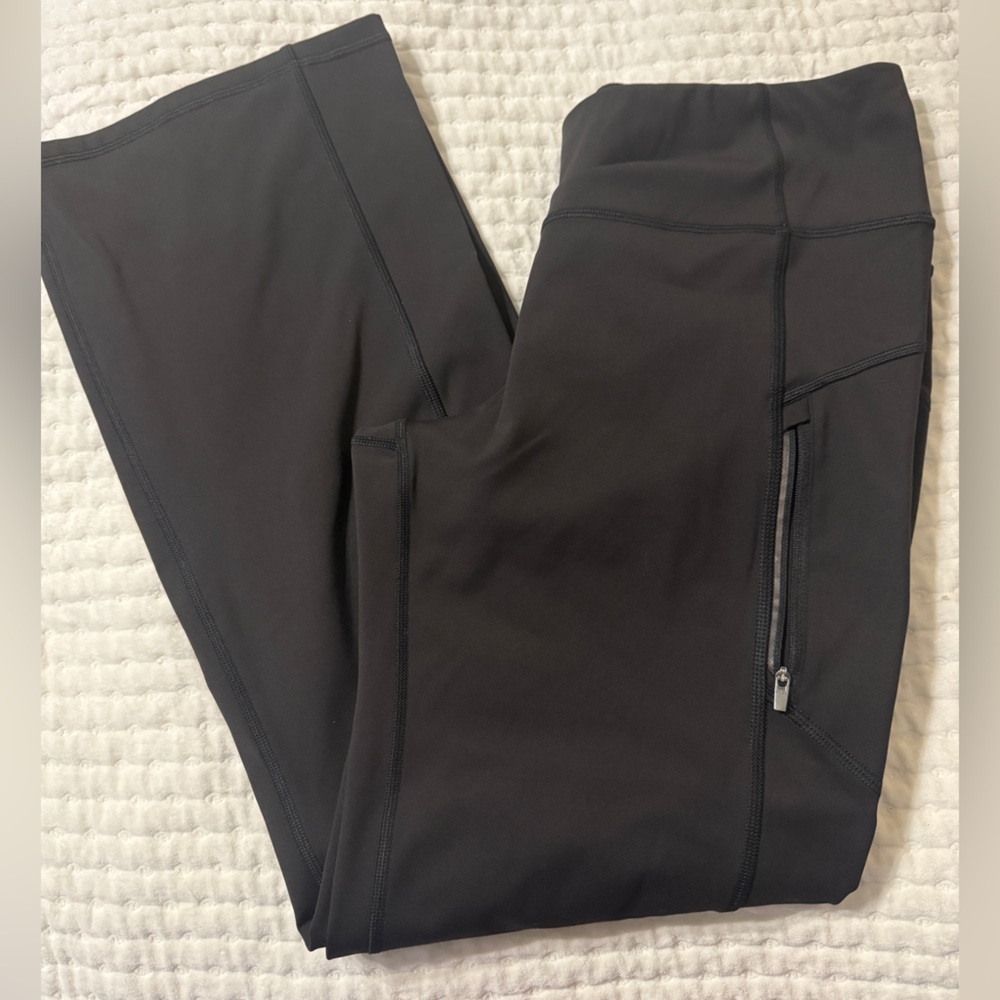 Athleta Rainier black Bootcut Pants XL like new